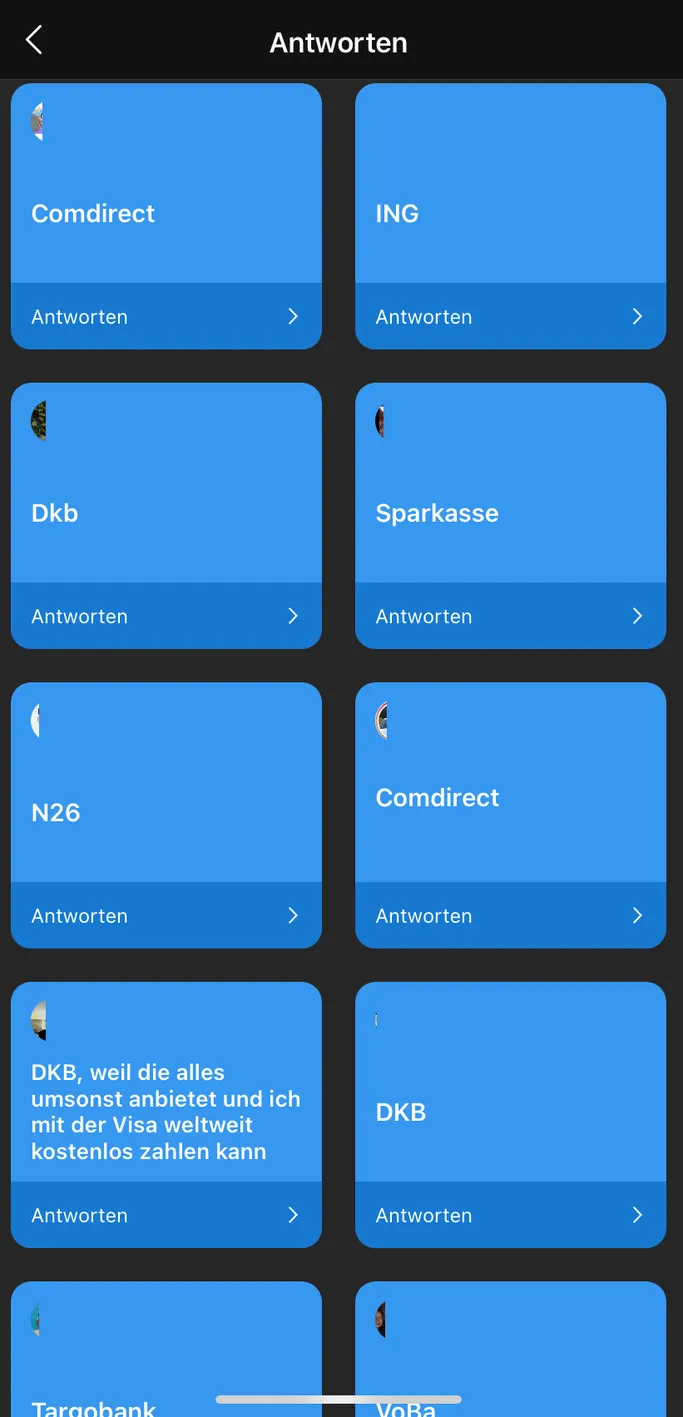 Abstimmung zu den besten Girokonten 10