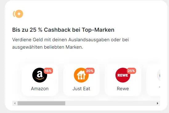 Cashback bei Vivid Money