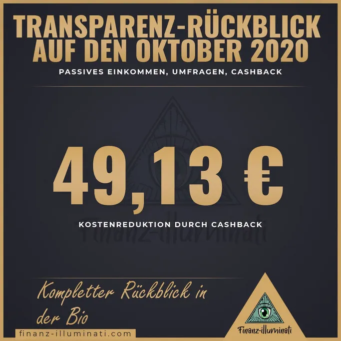 Cashback Oktober 2020