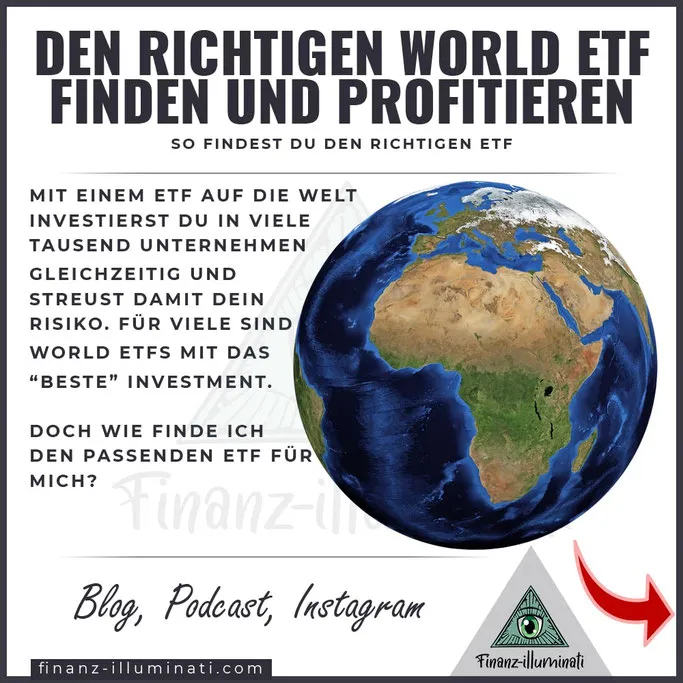 Den richtigen World ETF aussuchen?