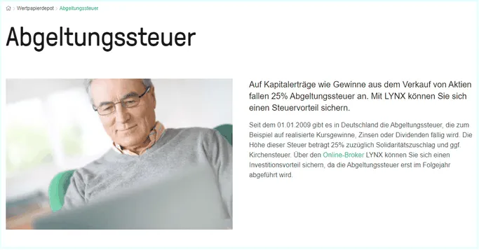 Depots ohne Abführung der Abgeltungssteuer