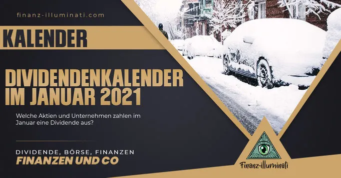 Dividendenkalender - Welche Aktien zahlen im Januar Dividende?