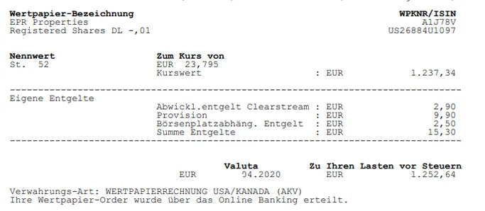EPR Properties REIT AKTIE kaufen? Kaufenswert?
