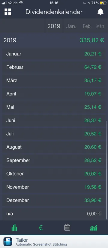 finanz-illuminati Dividendenvorschau mit dem DivTimer