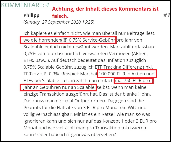 Gibt es 0,75% Gebühren beim Scalable Capital Broker?