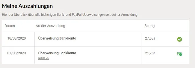 iiGraal Cashbackl