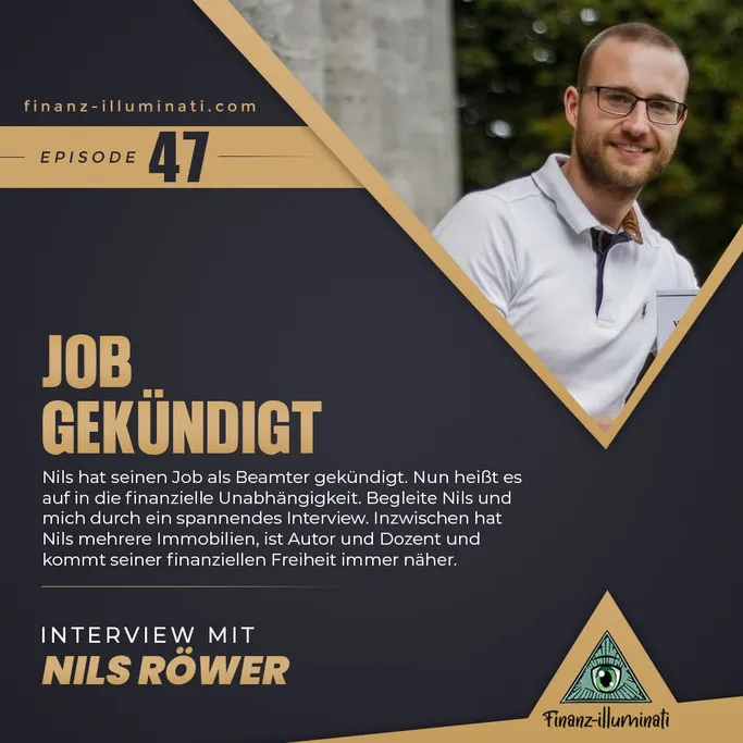 Job gekündigt finanzielle Freiheit Interview mit Investor Immobilien-Vermieter Nils Röwer Autor Dozent