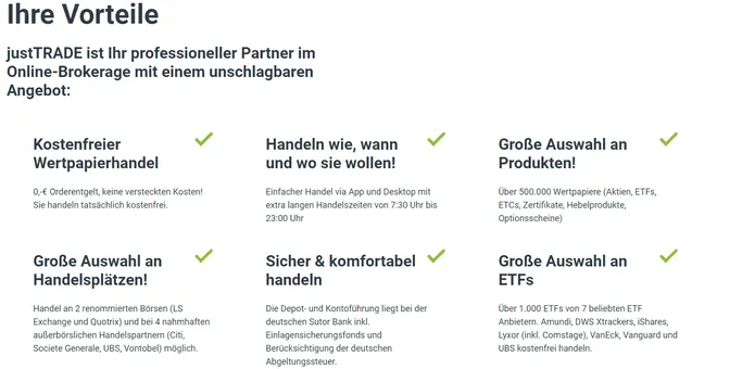 JustTrade QuickFacts