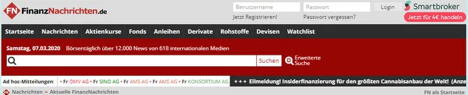 Kostenlose Tools für die Börse Finanznachrichten