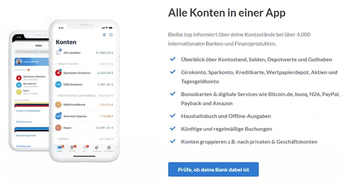 Outbank App: Alle Konten und Depots in einer App sehen