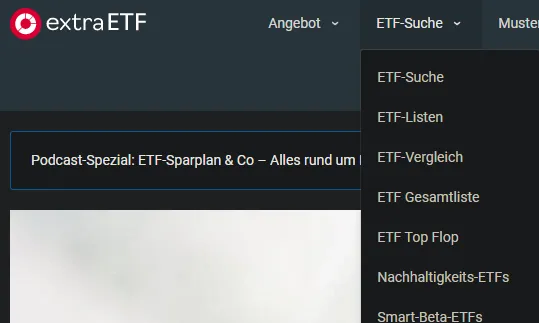 Richtigen World ETF suchen und filtern