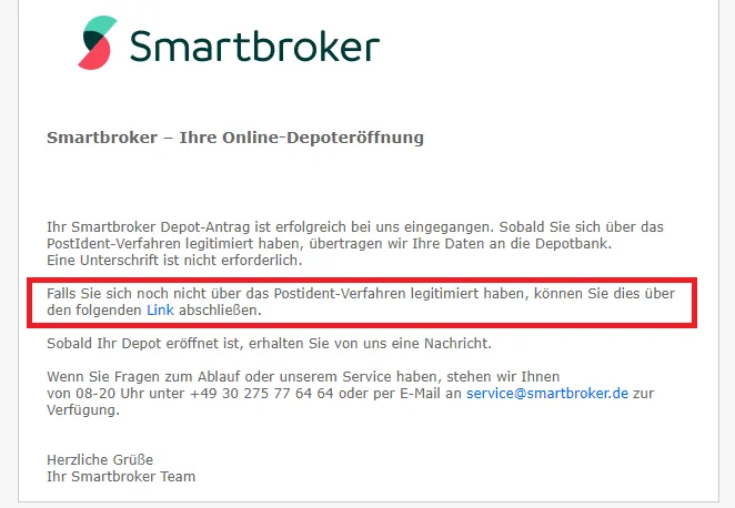 Smartbroker - Video Ident Verfahren nutzen