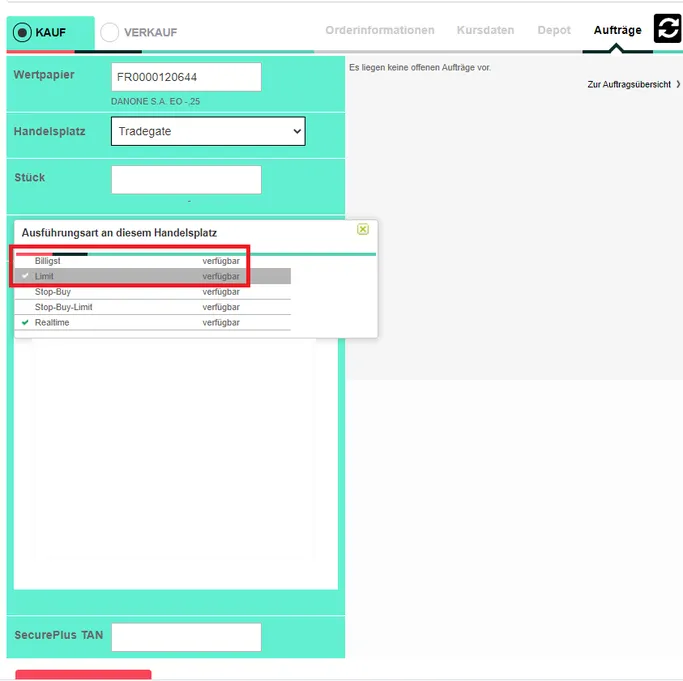 So kaufe ich Aktien beim Smartbroker Tutorial und Anleitung Schritt für Schritt