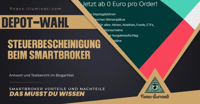 Steuerbescheinigung beim Smartbroker