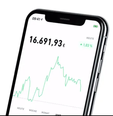 Trade Republic Broker für Smartphone