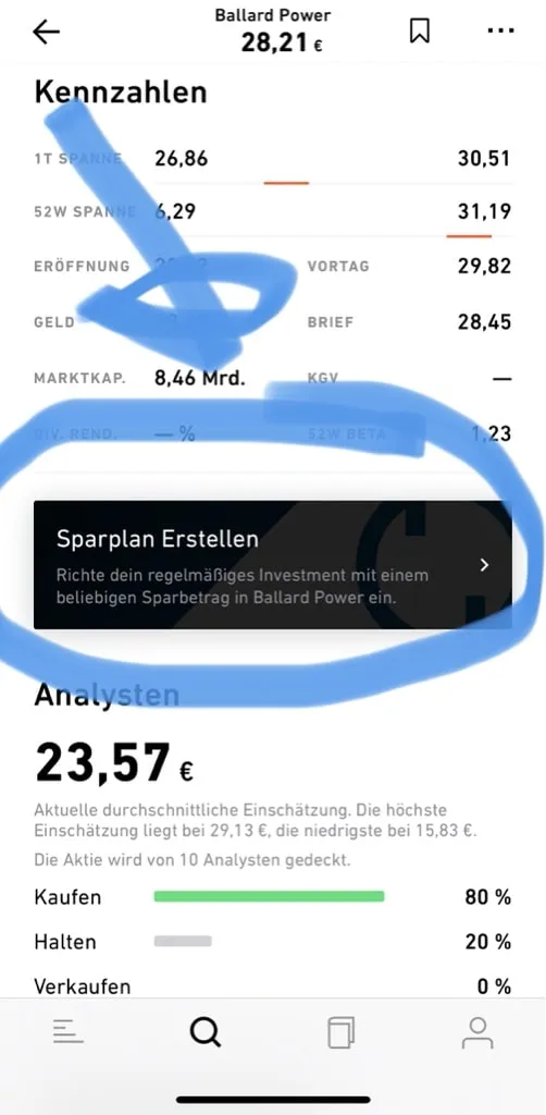 Trade Republic Sparplan einrichten: Sparplan erstellen