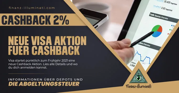 Visa Cashback 2% - Geld zurück Aktion