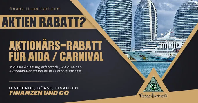 Wie erhalte ich den Aktionärs-Rabatt bei Carnival?