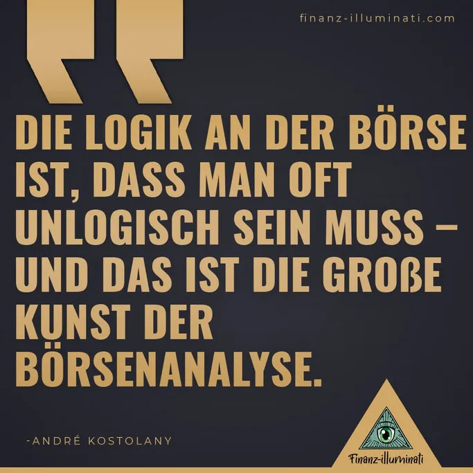 Zitate und Sprüche von Kostolany