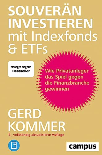 Buchcover: Souverän investieren mit Indexfonds und ETFs