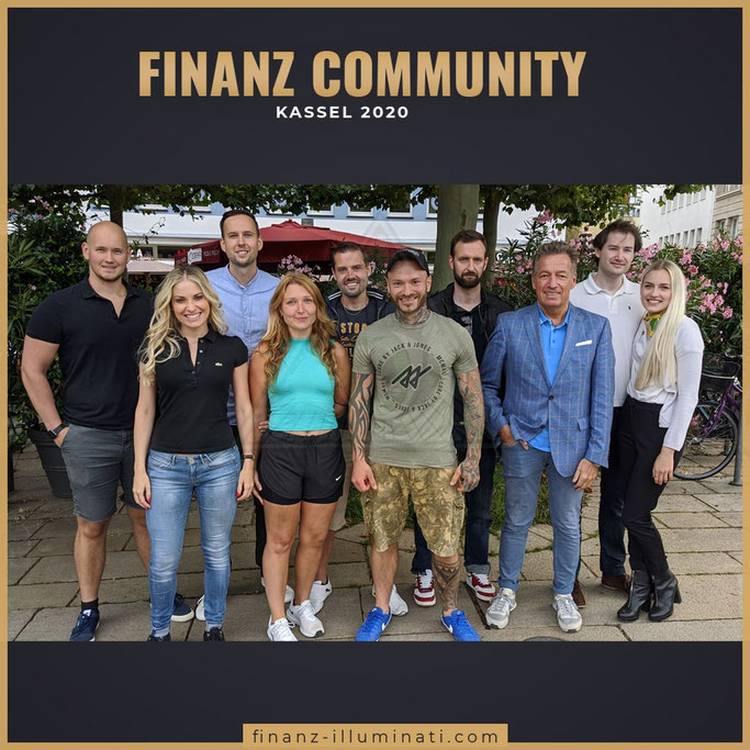 Finanz Community Treffen in Kassel im Sommer 2020 mit Finanz illuminati, NicolesAktienLust, Aktien4Future, Aktiengram, Finanzkroko, Dividendenbackpacker, Dovidende, Waikiki und Boersenpaar