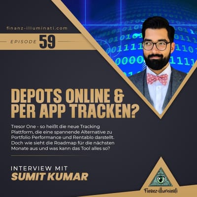Cover: Depot Performance per App und Web tracken? Interview mit Sumit Kumar von Parqet (ehemals Tresor One)