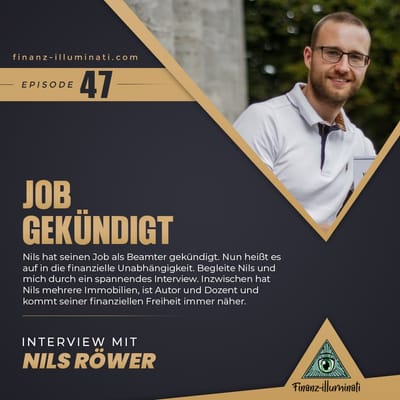 Cover: Job gekündigt um finanziell frei zu werden, Dozent & Autor Nils Röwer im Interview